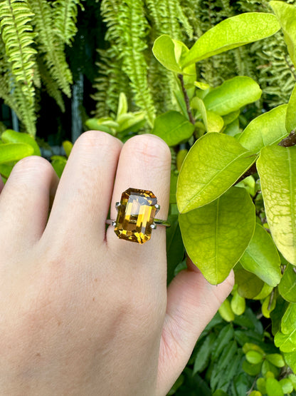 Natural Yellow Ochre Citrine | 6.58 Carats