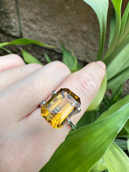 Natural Yellow Ochre Citrine | 6.58 Carats