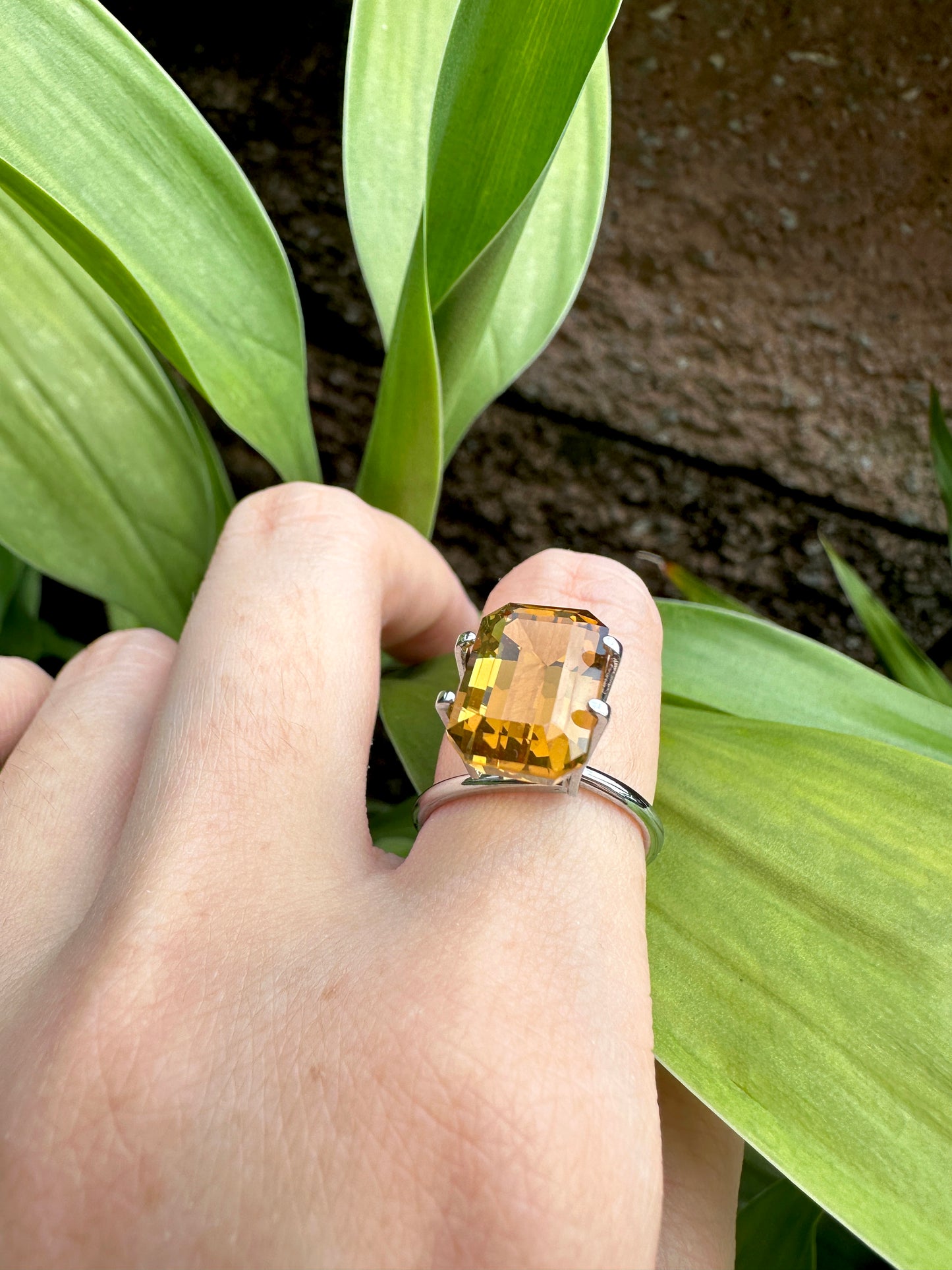 Natural Yellow Ochre Citrine | 6.58 Carats