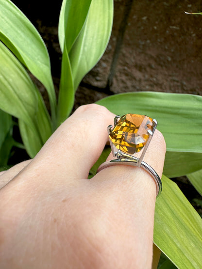 Natural Yellow Ochre Citrine | 6.58 Carats