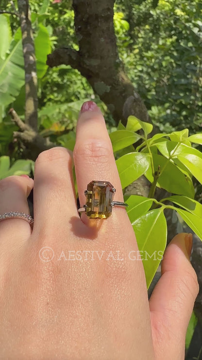 Natural Yellow Ochre Citrine | 6.58 Carats